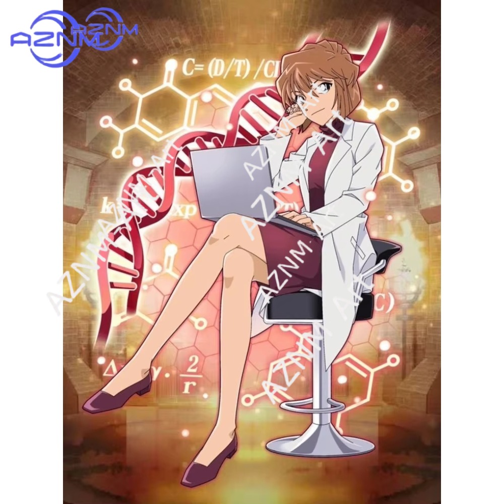 Embroidery Painting - 1 unidade Pintura Diamante Anime Detective
