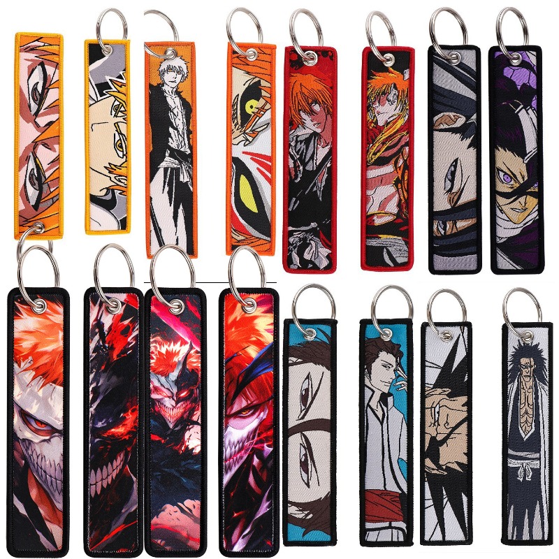 Embroidery Gift - Chaveiro Bordado do Anime BLEACH, Decoração