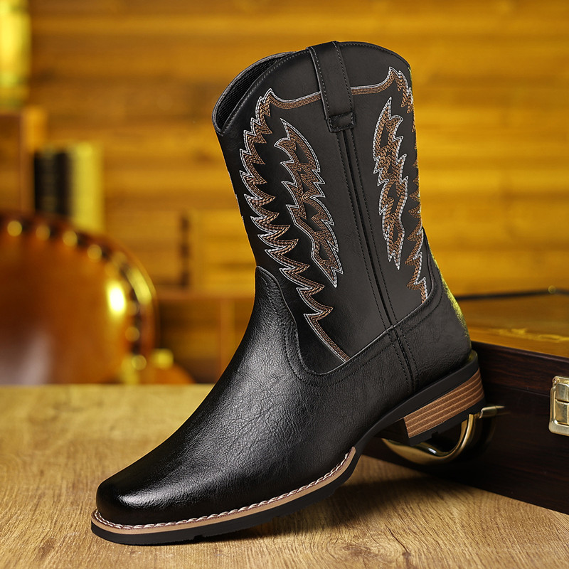 Botas de Cowboy Ocidentais Mas - Embroidery Yes avaliação e preço