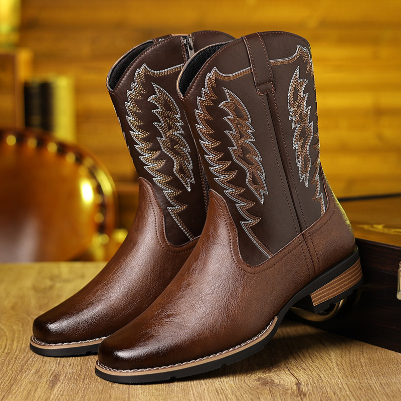 Botas de Cowboy Ocidentais Mas - Embroidery Yes avaliação e preço
