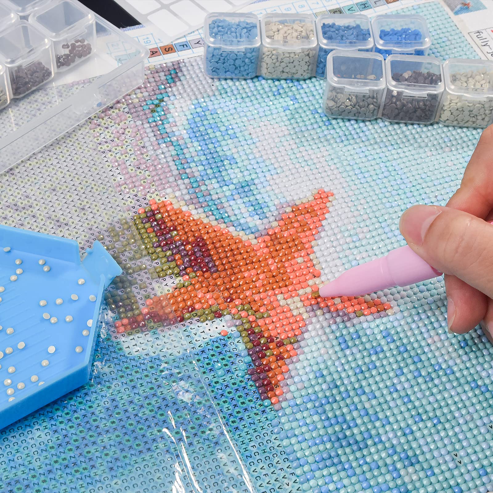 Caixa de Bordado de Diamante 5 - Embroidery Painting avaliação e preço