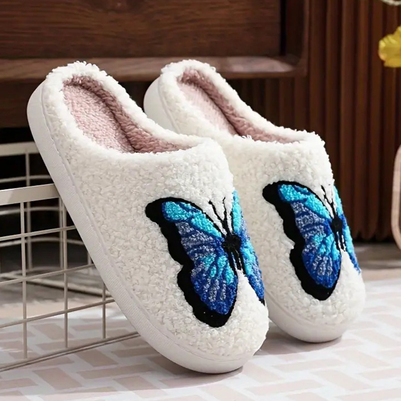 Chinelos de Algodão Fluffy Uni - Embroidery Yes avaliação e preço