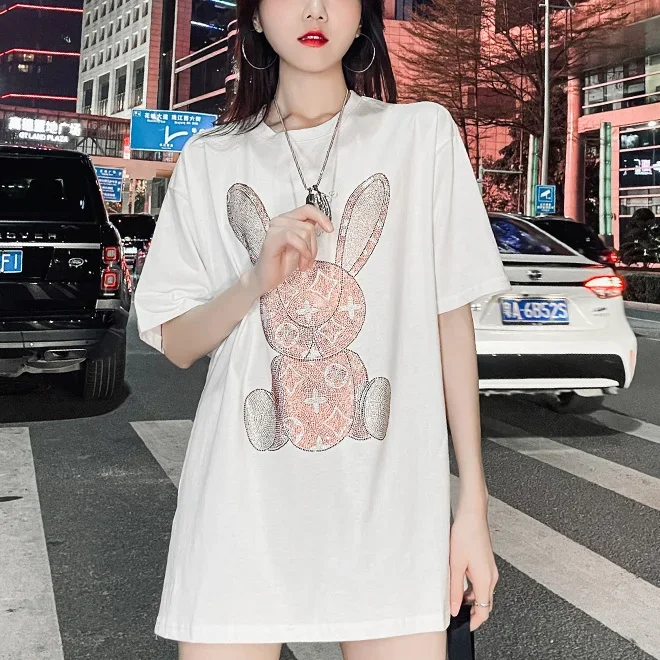 Camiseta Casual Feminina de Ve - Embroidery Fashion avaliação e preço