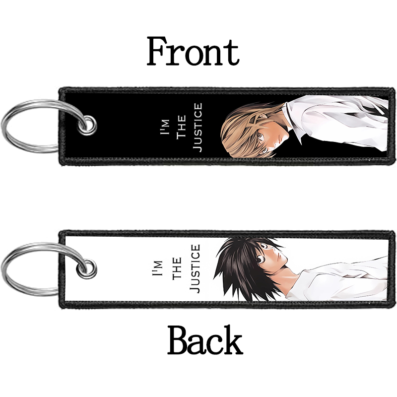 Chaveiro Bordado Death Note Ry - Embroidery Gift avaliação e preço
