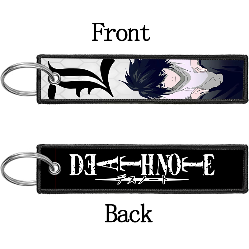 Chaveiro Bordado Death Note Ry - Embroidery Gift avaliação e preço
