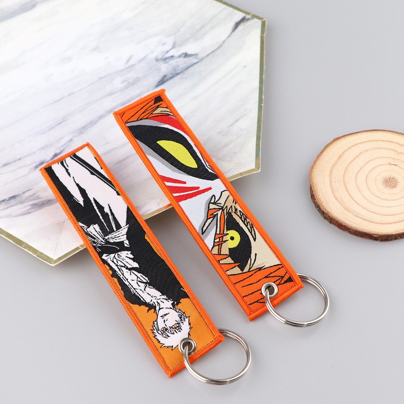 Chaveiro Bordado do Anime BLEA - Embroidery Gift avaliação e preço
