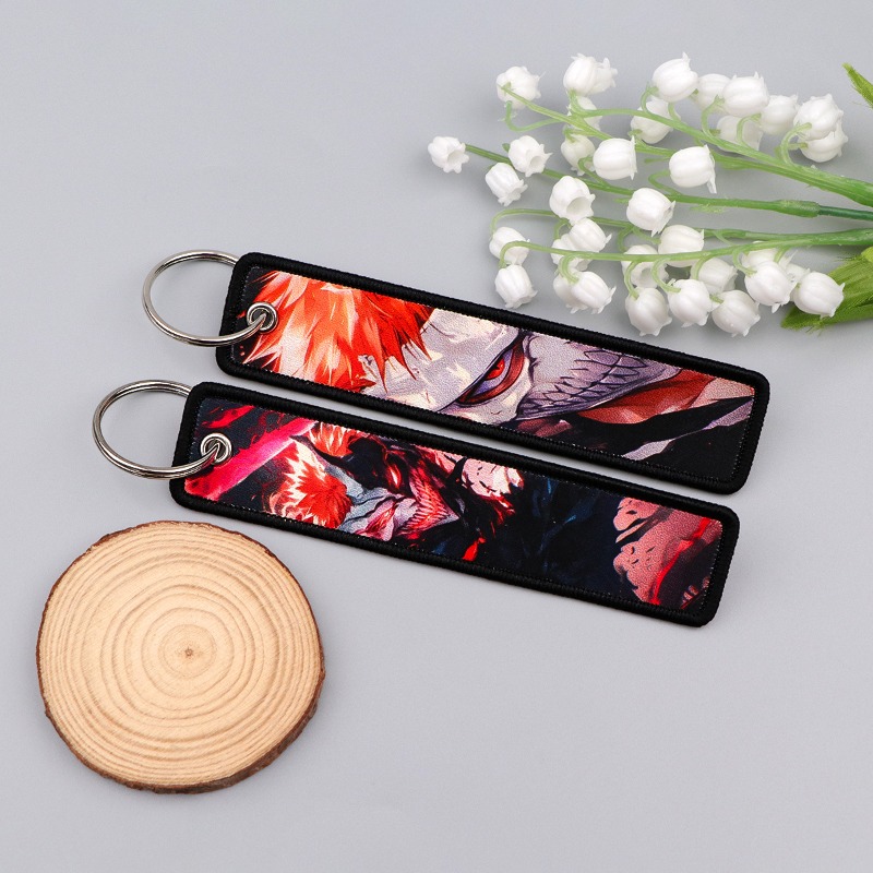 Chaveiro Bordado do Anime BLEA - Embroidery Gift avaliação e preço