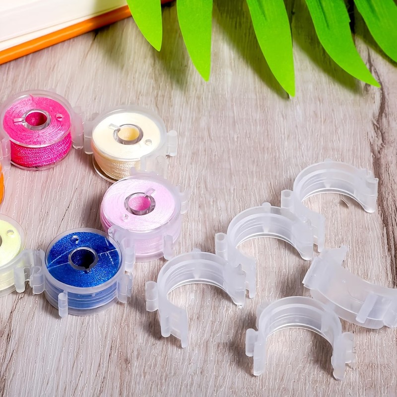 35 clipes para bobinas, evitam - Embroidery Yarns avaliação e preço