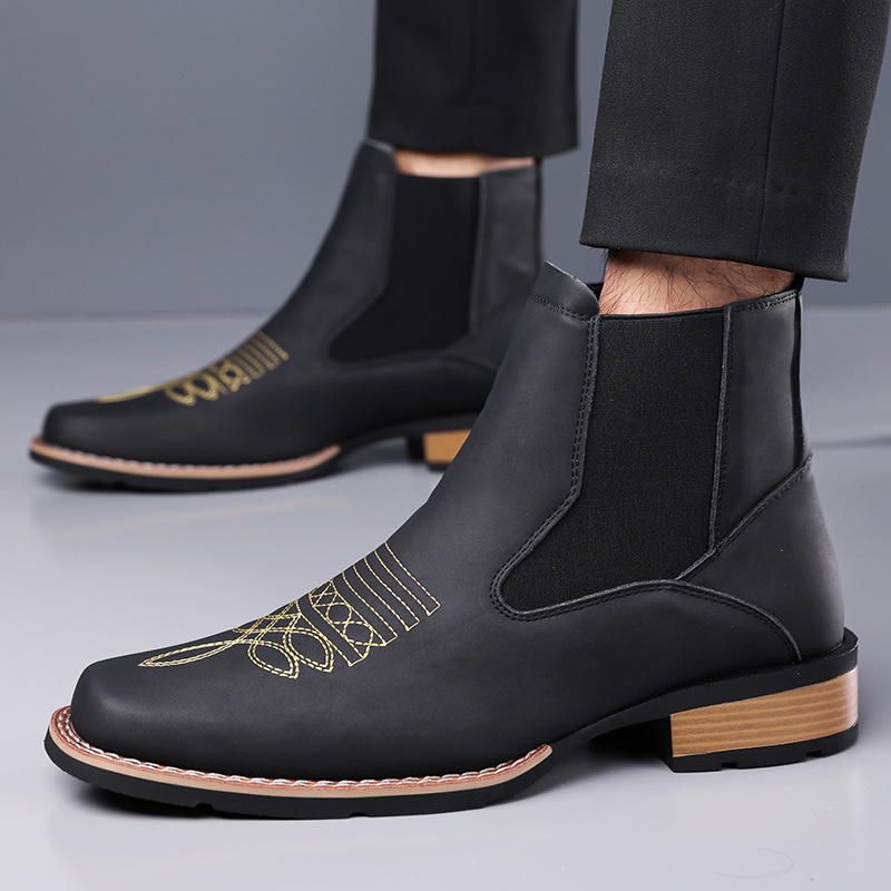 Botas Chelsea Masculinas de Al - Embroidery Yes avaliação e preço