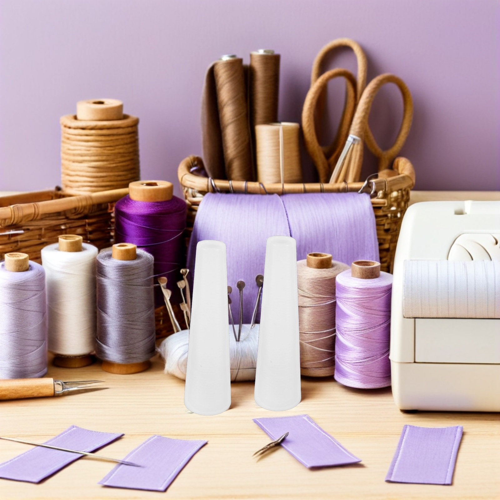 12 Peças de Tubos Plásticos pa - Embroidery Yarns avaliação e preço